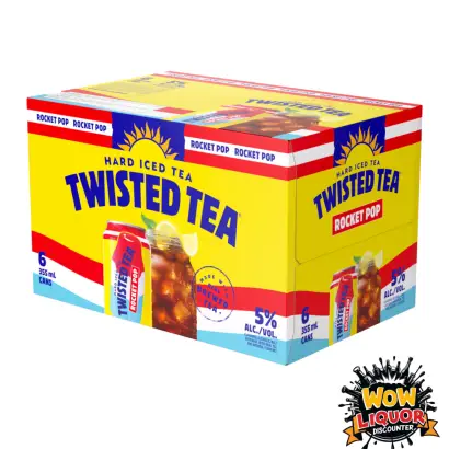 Twisted Tea Rocket Pop 6pk