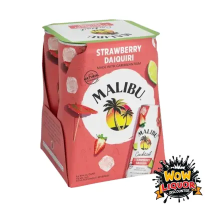Malibu Strawberry Daiquiri 4pk