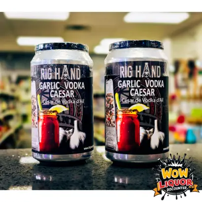 Rig Hand Garlic Caesar Cans 355ml