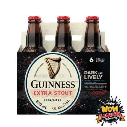 Guinness Extra Stout 6 bottles