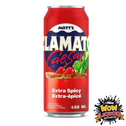Motts Clamato Caesar Ex Spicy 458ml