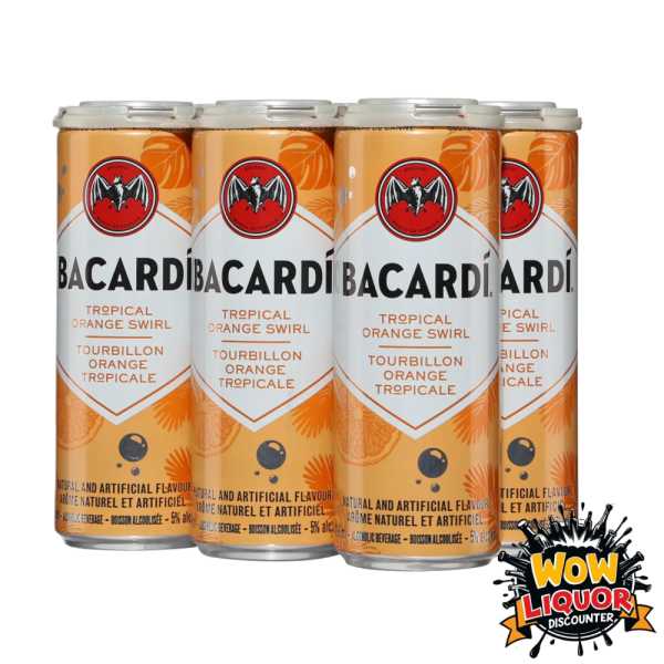 Bacardi Orange Swirl 6 Packs
