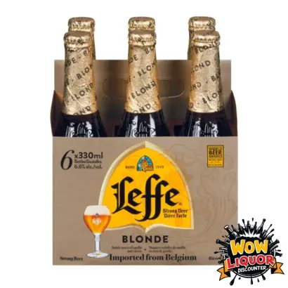 Leffe Blonde 6 bottles