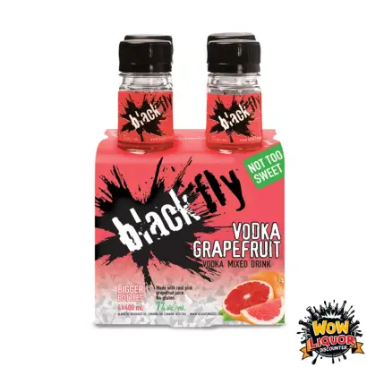 Black Fly Vodka Grapefruit 4 Pack