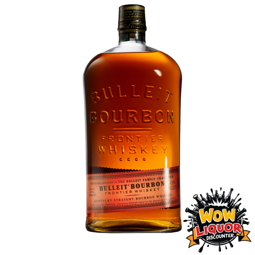 Bulleit Bourbon Frontier Whiskey 1.75L