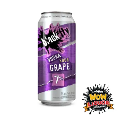 Black Fly Vodka Sour Grape