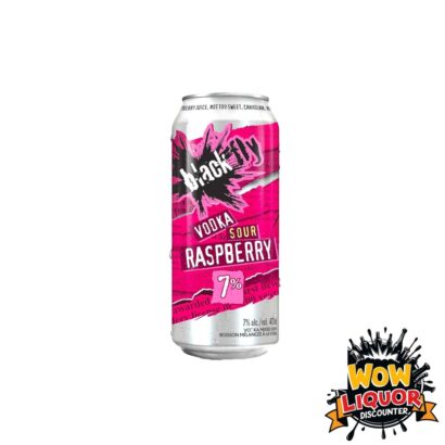 Black Fly Vodka Sour Raspberry