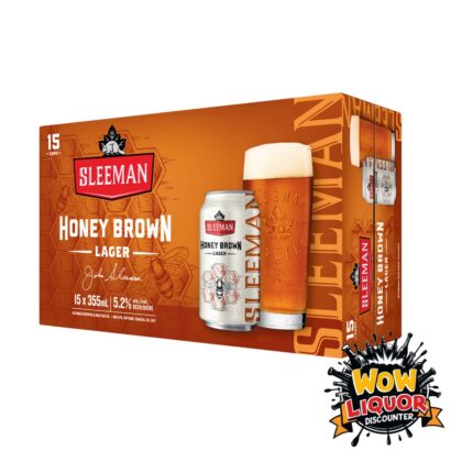 Sleeman Honey Brown 15 Can