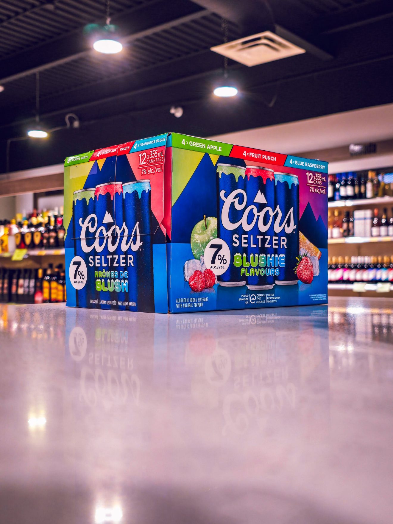 Coors Seltzer Slushie 7% 12 Pack - WOW Liquor Discounter