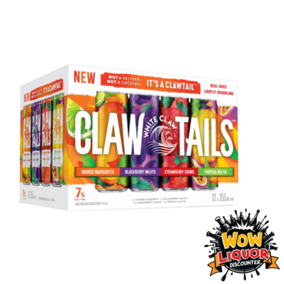 WHITE CLAW CLAWTAILS VARIETY 12 PACK
