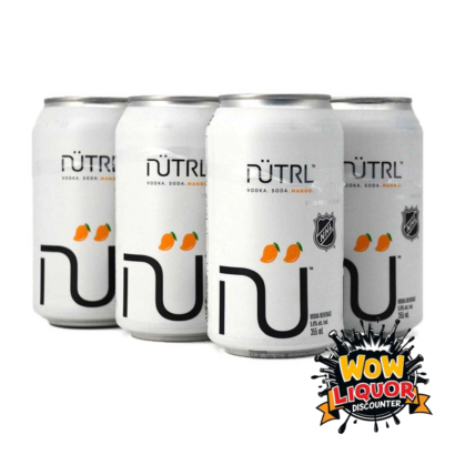 NUTRL VODKA MANGO 6 PACK