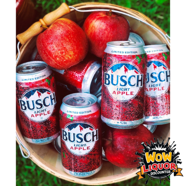 Busch Light Apple 12 Pack - WOW Liquor Discounter