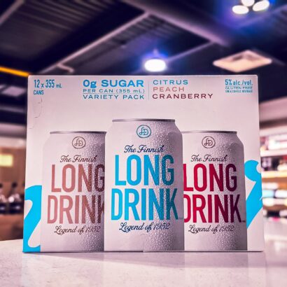 Finnish Long Drink Zero Sugar Variety 12 Pack