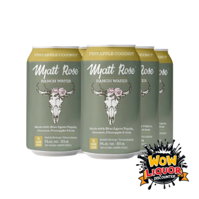 Wyatt Rose Ranch Water Pineapple Coconut