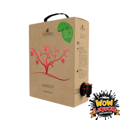 Cantine Torri Organic Merlot 3l Bib