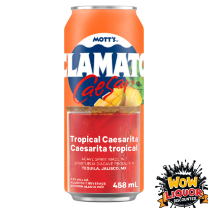 MOTT CLAMATO TROPICAL CAESARITA 7% 458ML