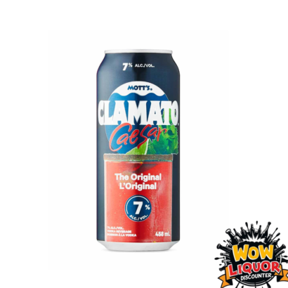 MOTT CLAMATO CAESAR ORIGINAL 7% 458ML