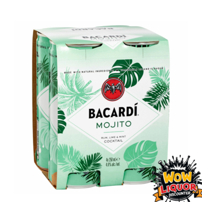 BACARDI MOJITO - 4 PACK
