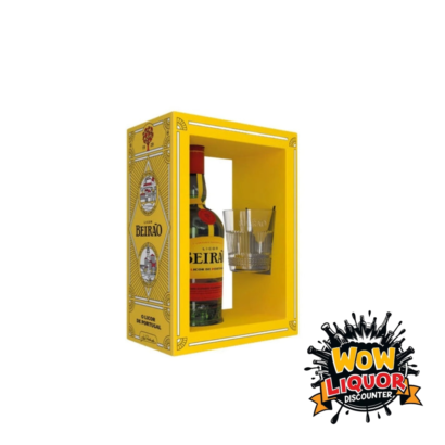 Licor Beirao With Glass Gift Pack