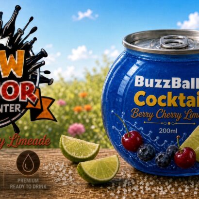 Buzzballz Cocktail Berry Cherry Limeade 200ml