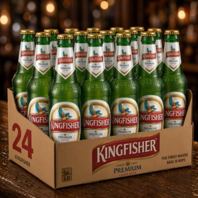Kingfisher Premium Indian Lager Beer 24 Pack