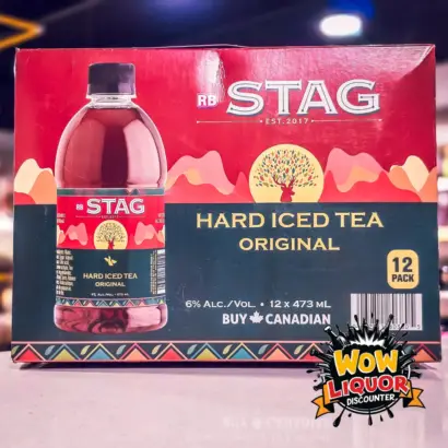 Stag Iced Tea Original 473 ml 12 Pack