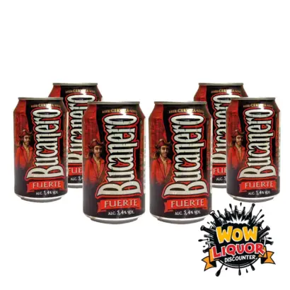 Bucanero Fuerte Cerveza Cubana 6 Pack