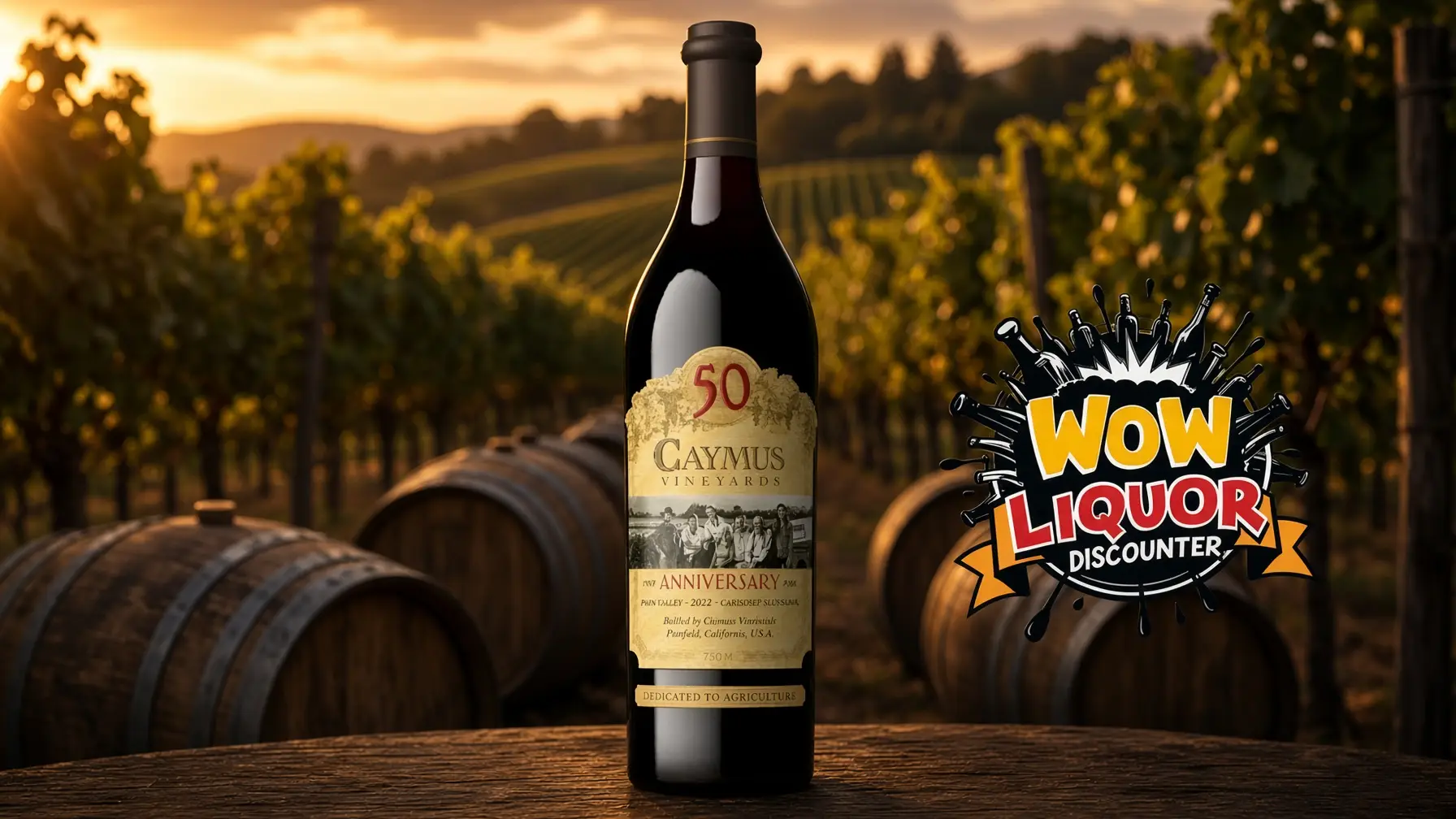 CAYMUS CABERNET SAUVIGNON NAPA