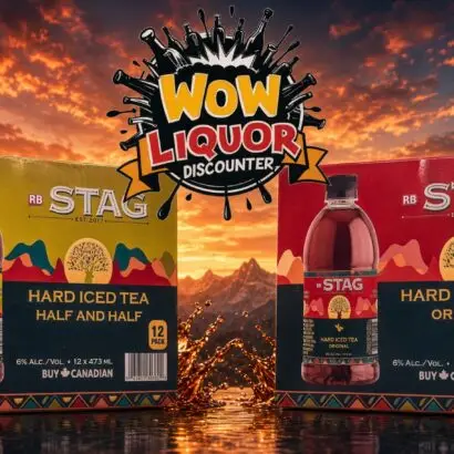 Stag Iced Tea 12 Pack 473ml