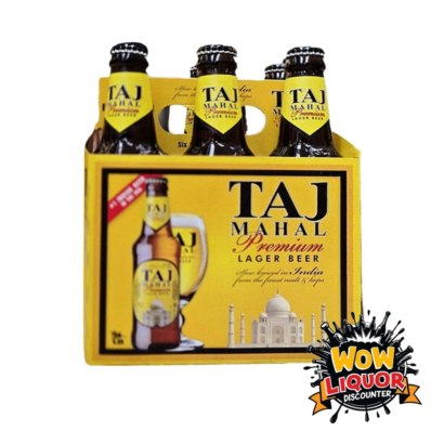 Taj Mahal Premium Indian Lager Beer 6pk