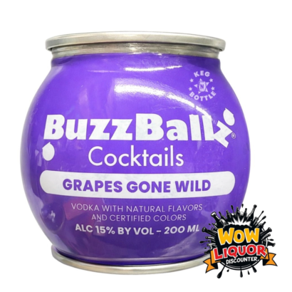 Buzzballz Cocktail Grapes Gone Wild 200ML