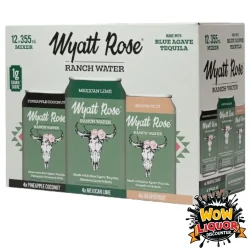 Wyatt Rose Ranch Water Mixed 12pk